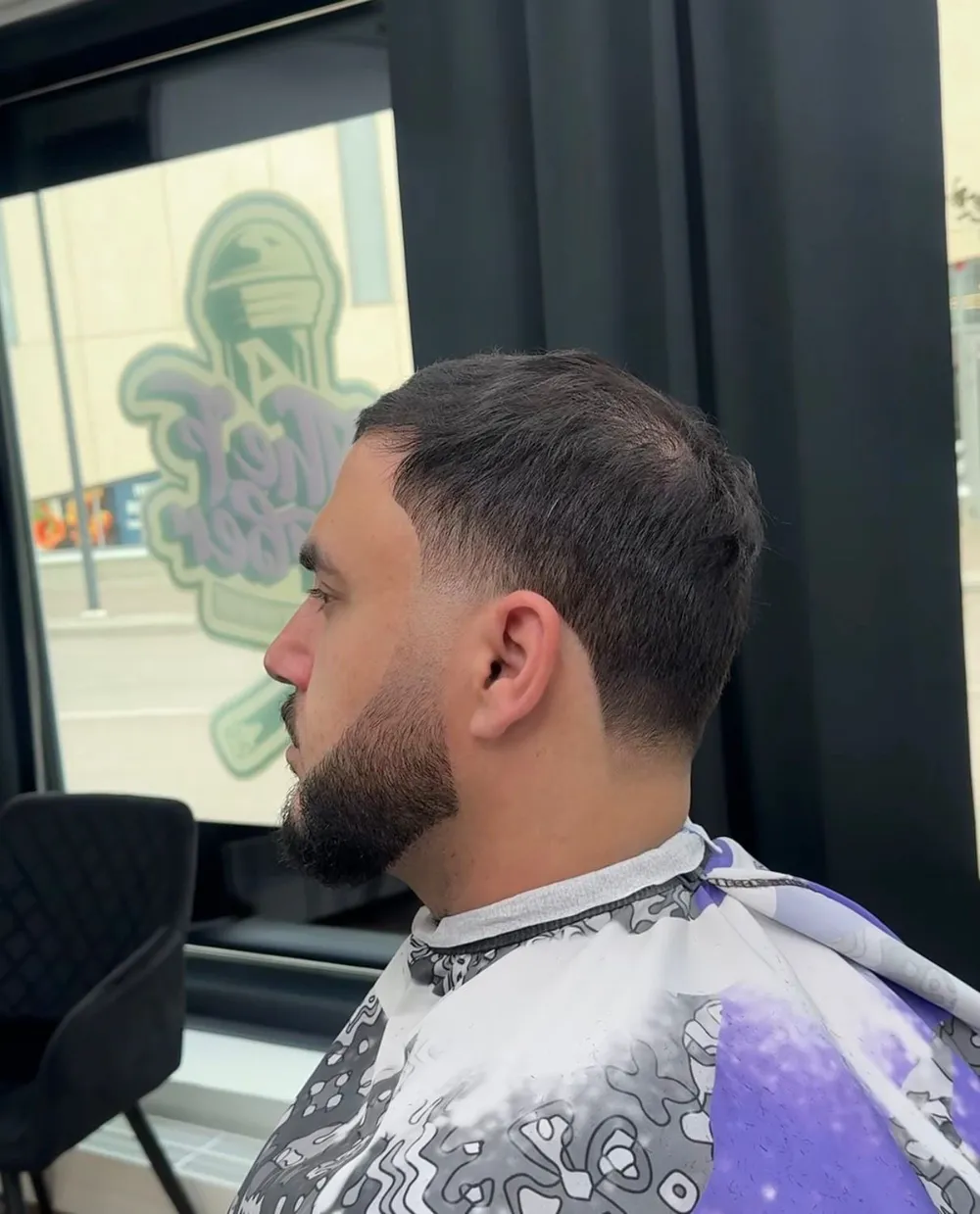 Haircut – example 1, The F Barber