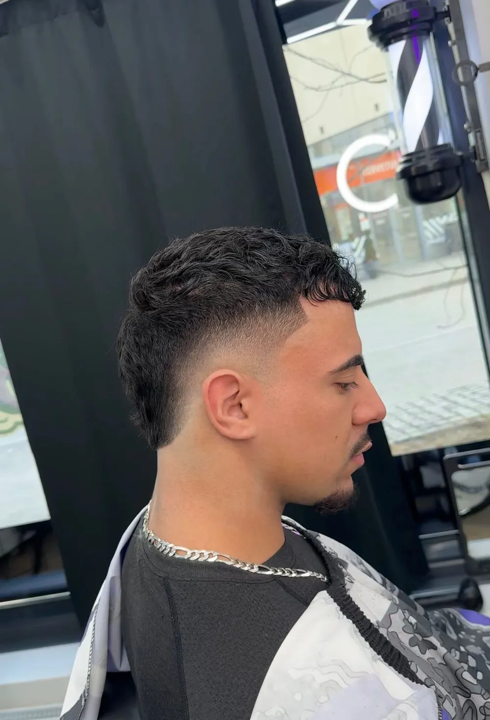 Haircut – example 3, The F Barber