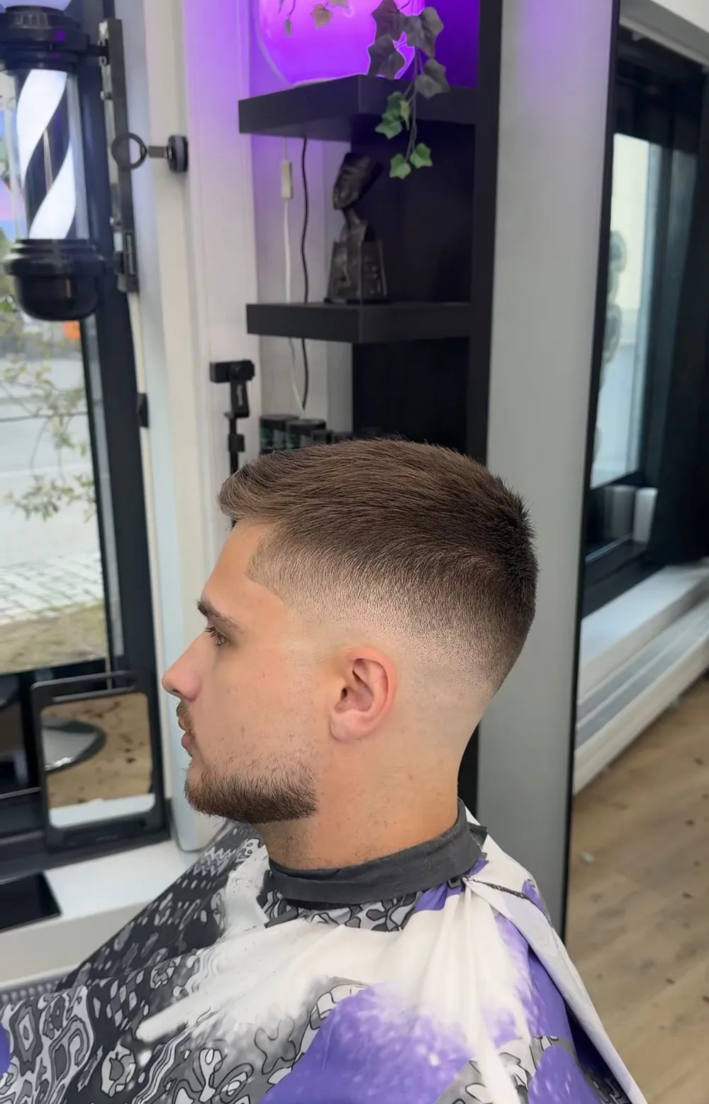 Haircut – example 4, The F Barber